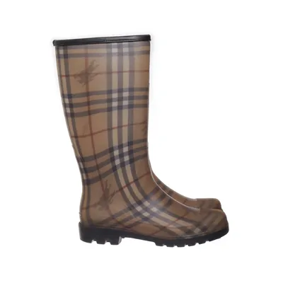 Gummistøvler (Beige, Flerfarvet) fra Burberry