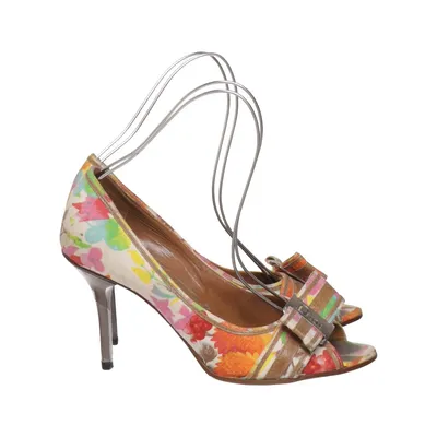 Escarpins (Blanc, Multicolore) de Dior Cuir
