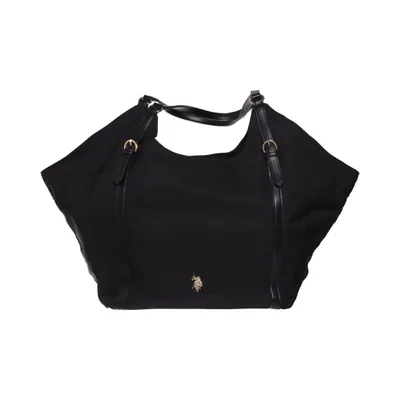 Handtas (Zwart) van U.S. Polo Assn. Polyester, Polyurethaan