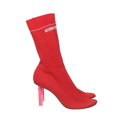 Bottes à talons (Rouge) de Vetements