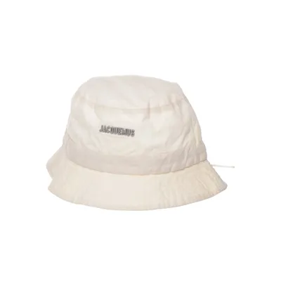 Bucket hat (Beige) van Jacquemus Katoen