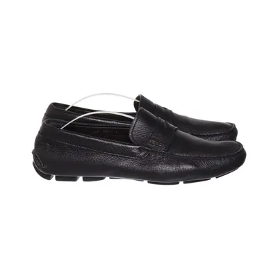 Loafers (Zwart) van Prada Leer