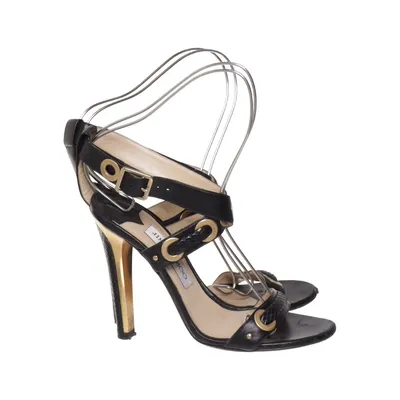 Sandaletten (Zwart) van Jimmy Choo Leer