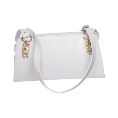 Shoulder-bag (White, Beige, Brown) from Mario Cerutti