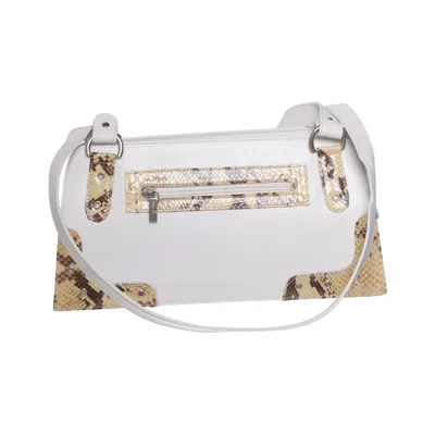 Skuldertaske (Hvid, Beige, Brun) fra Mario Cerutti
