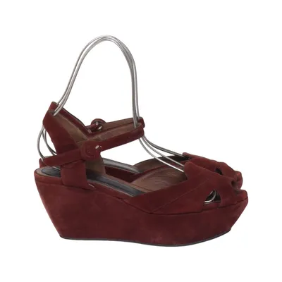 Chaussure compensées (Rouge) de Marni Daim