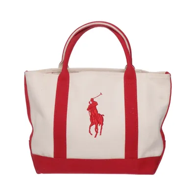 Tygpåse (Röd, Vit) från Ralph Lauren