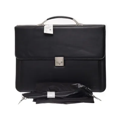 Briefcase (Black) from Thierry Mugler Leather