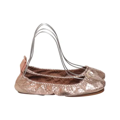 Ballet flats (Gold) from See by Chloé Leather