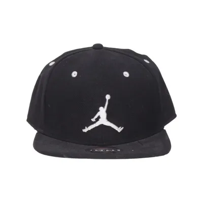 Baseballkeps (Svart) från Jordan Bomull, Polyester, Ull
