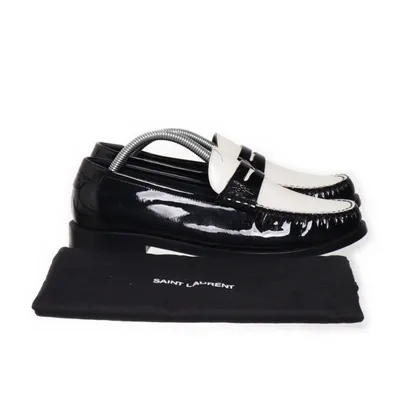 Loafers (Svart, Vit) från Saint Laurent