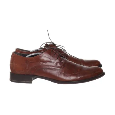 Derby schoenen (Bruin) van Emporio Armani Leer
