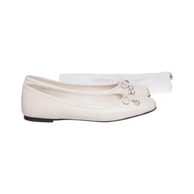 Ballet flats (White) from Jimmy Choo