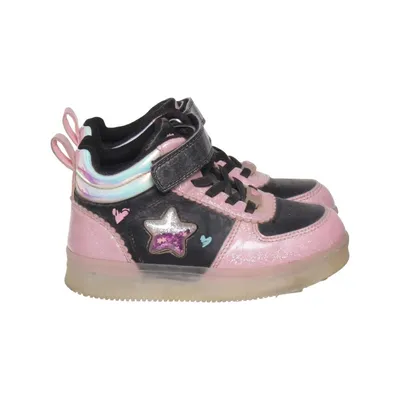 LED-Sneakers (Svart, Rosa) från Lejon