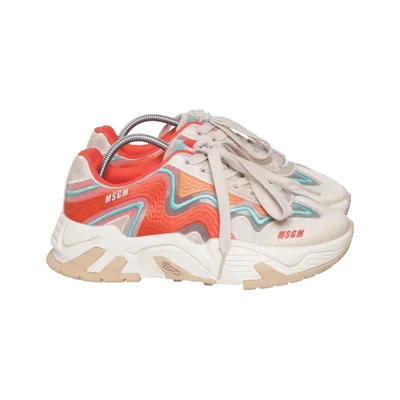 Sneakers (Beige, Multicolored, Orange, Turquoise) from MSGM