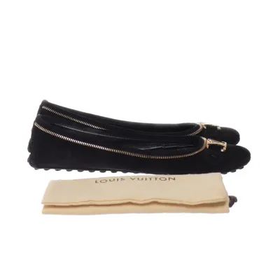 Ballerinaskor (Svart, Guldfärgad) från Louis Vuitton