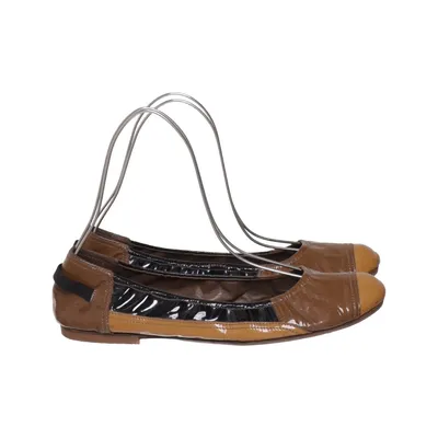 Ballerines (Marron, Noir) de Marni Cuir