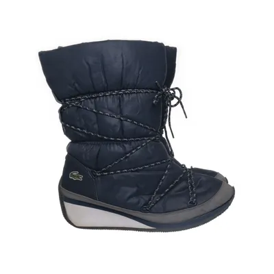 Laced boots (Blue) from Lacoste