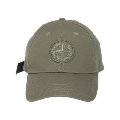 Baseball cap (Green) from Stone Island Cotton