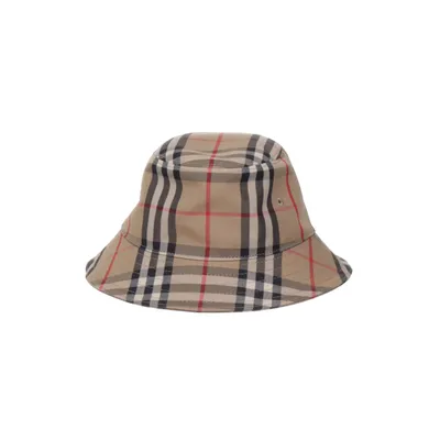 Bucket hat (Beige, Multicolored) from Burberry Cotton