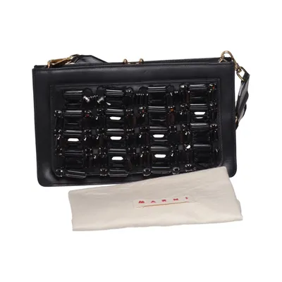 Skuldertaske (Sort, Beige) fra Marni