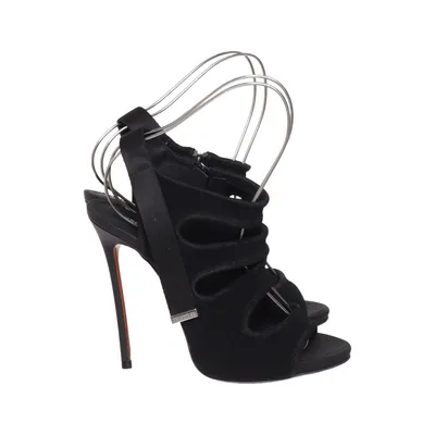 Sandaletten (Zwart) van Dsquared2 Leer