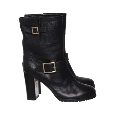 Laarzen met hak (Zwart) van Jimmy Choo Leer
