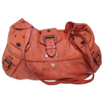 Schoudertas (Oranje) van Mulberry Leer