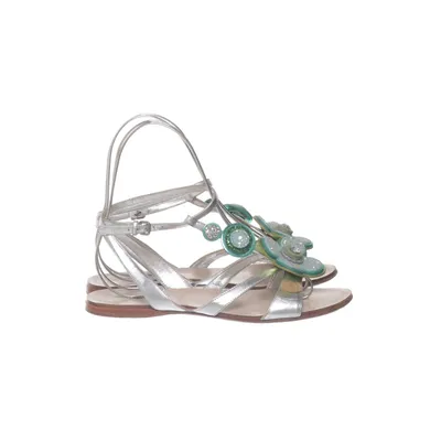 Sandaler (Silverfärgad, Grön) från Miu Miu