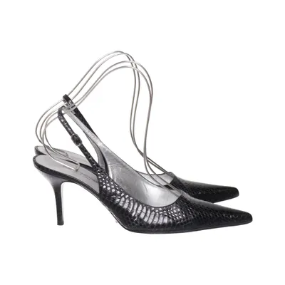 Sandaletten (Zwart) van Dolce & Gabbana Leer