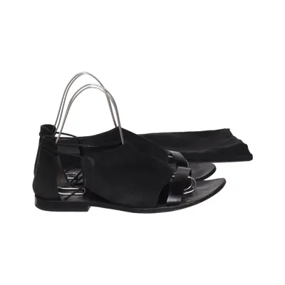 Sandales (Noir) de Alexander Wang Cuir