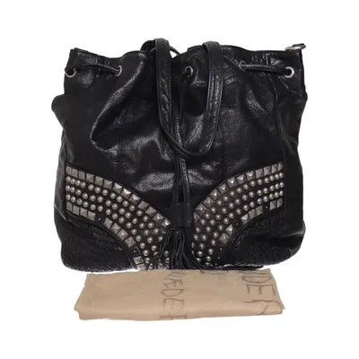 Shoulder-bag (Black) from Becksöndergaard Leather