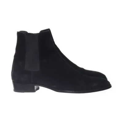 Enkellaarzen (Zwart) van Saint Laurent Suède