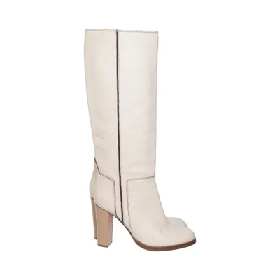 Stiefel (Beige) von Chloé Leder