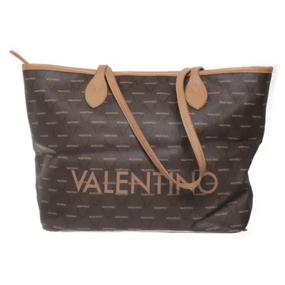 Handväska (Brun, Beige) från Valentino by Mario Valentino Polyester, Polyuretan