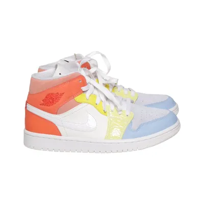 Sneakers ( 1 Mid „To My First Coach”) van Nike Air Jordan Leer