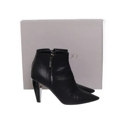 Laarzen met hak (Zwart) van Jimmy Choo Leer