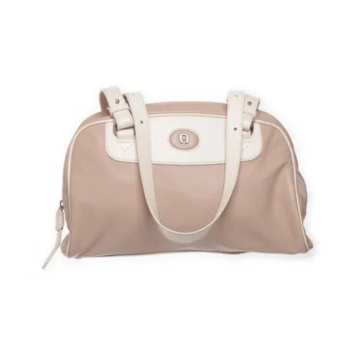 Håndtaske (Beige, Hvid) fra Aigner Læder