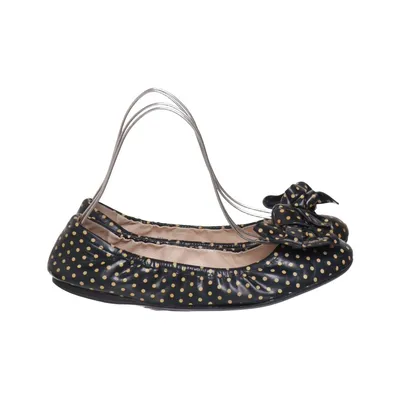 Ballerinas (Schwarz, Gelb) von Prada Linea Rossa Leder