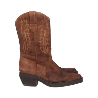 Cowboyboots (Brun) Skinn