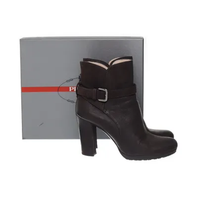 Stövletter (Brun) från Prada Linea Rossa Skinn