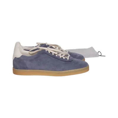 Sneaker (Blau) von Brunello Cucinelli Leder