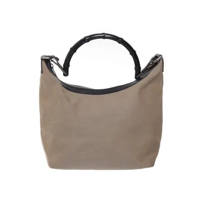 Handbag (Tote Bamboo Khaki) from Gucci