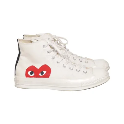 Tygskor (Vit) från Comme des Garçons PLAY x Converse