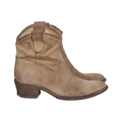 Bottes de cow-boy (Marron) de Angela C Cuir