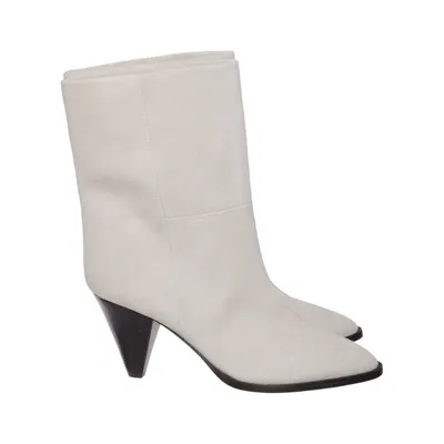 Heeled boots (Beige) from Isabel Marant Leather