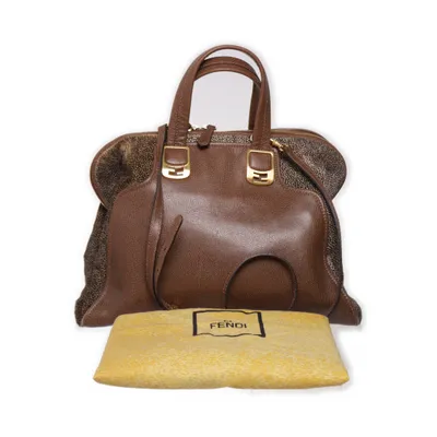 Handbag (Chameleon) from Fendi Leather