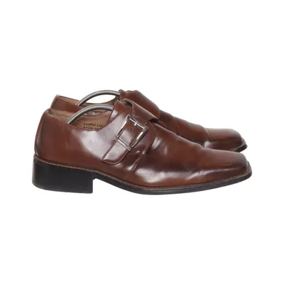 Chaussures à boucles (Marron) de Taima Cuir