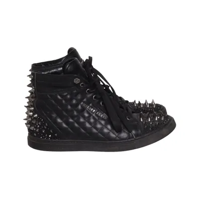 Sneakers (Zwart) van Philipp Plein Leer