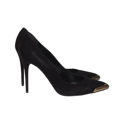 Escarpins (Noir) de Alexander McQueen Cuir